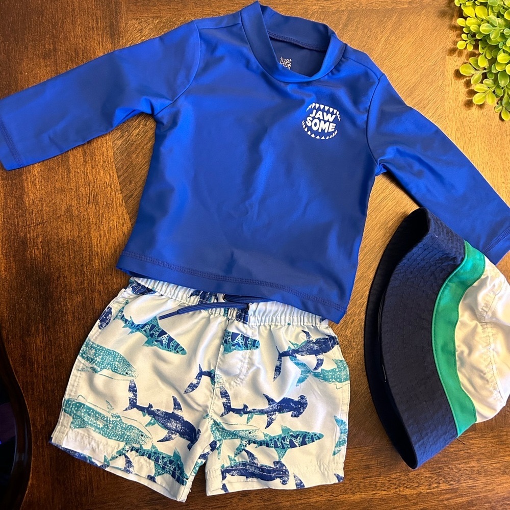 Just one you by Carter’s baby boy swim suit